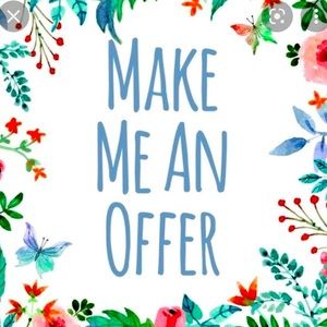 Feel free to make me an offer!